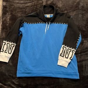 EUC Pink by Victoria Secret Blue Black & White Sweatshirt